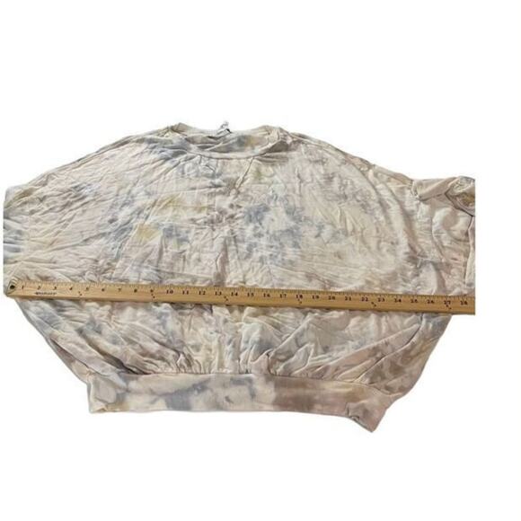 Young Fabulous & Brooke Pullover Tie Dye Long Sleeves Oversized Sweatshirt Large - Picture 3 of 11